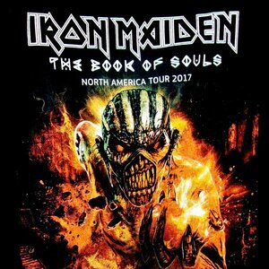 iron maiden book of souls north american tour 2017 M tee - eddie killers metal 1